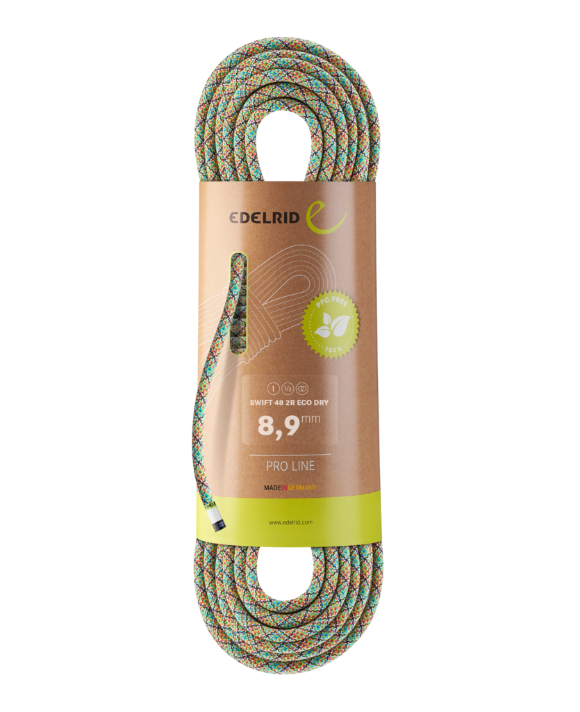 Edelrid Swift 48 2R Eco Dry 8.9 – Pro Seil mit reduziertem Fußabdruck