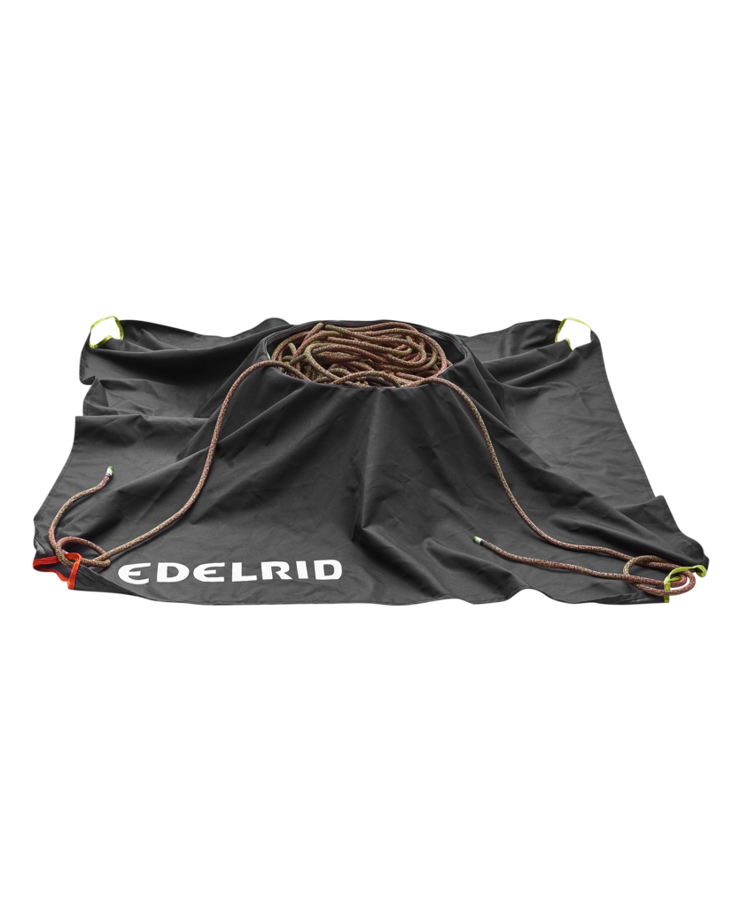 Edelrid Caddy II – rope bag with tarp for fast, clean rope storage