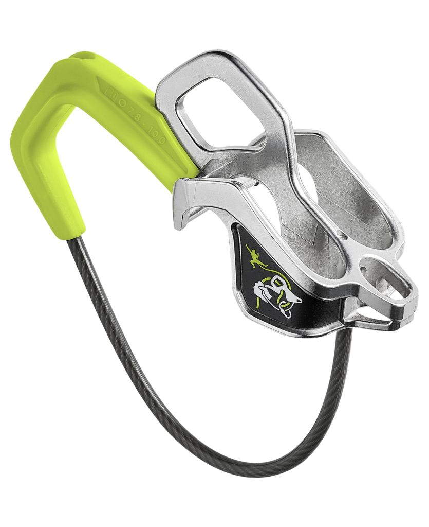 Edelrid Mega Jul – stainless steel belay device & descender
