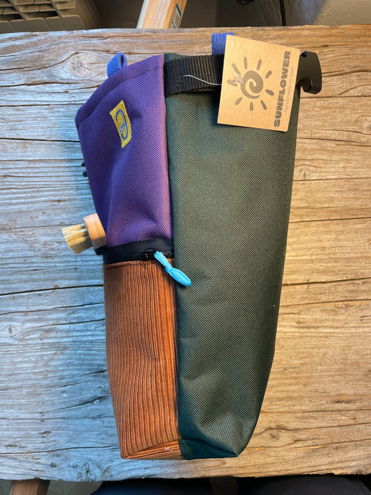 Boulder Chalkbag - Handmade by Sunflower Organic- Unique pieces!