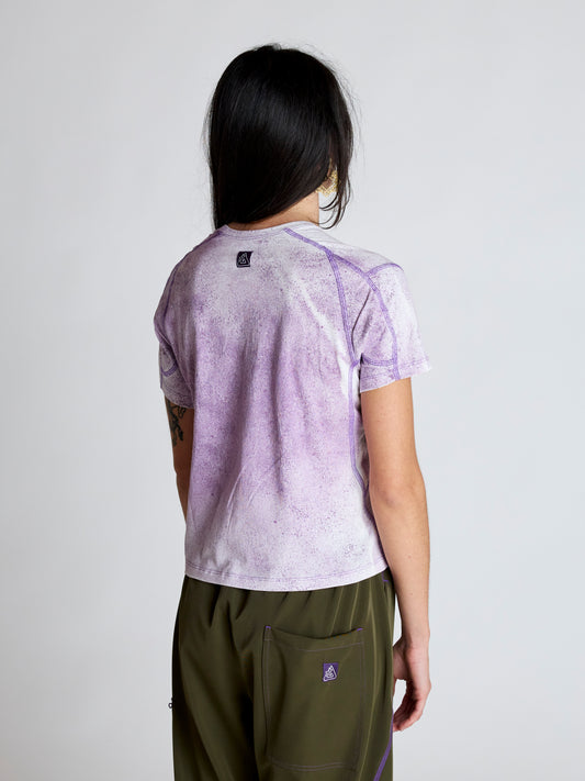 Kotone - Colorfull Crop T-Shirt Made in Italy in Premium Cotton - Rainbow