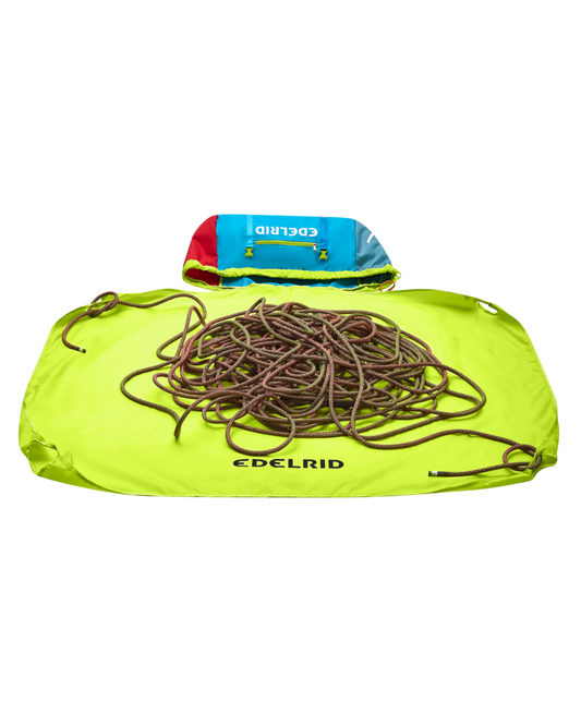Edelrid Drone II – grande e robusta borsa porta-corda realizzata con scarti di produzione