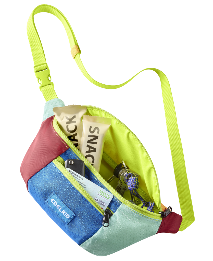 Edelrid Dirt Bag – marsupiorealizzata con scarti di produzione