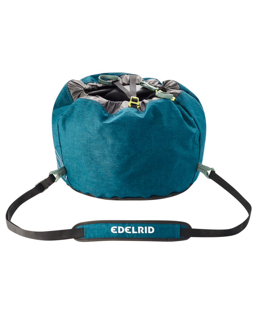 Edelrid Caddy II – rope bag with tarp for fast, clean rope storage