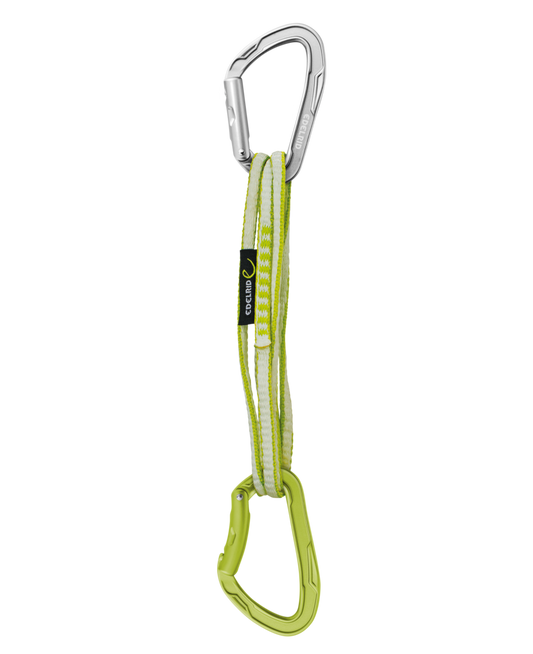 Edelrid Mission Set II – set di rinvii ultraleggeri per alpinismo e arrampicata trad (14 cm / 60 cm)