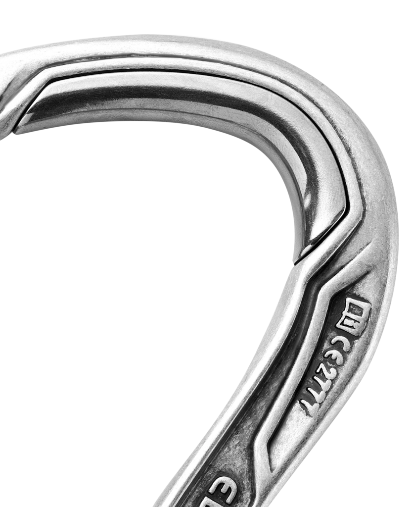 Edelrid HMS Bulletproof Triple FG  ECO– robust HMS biner for belaying