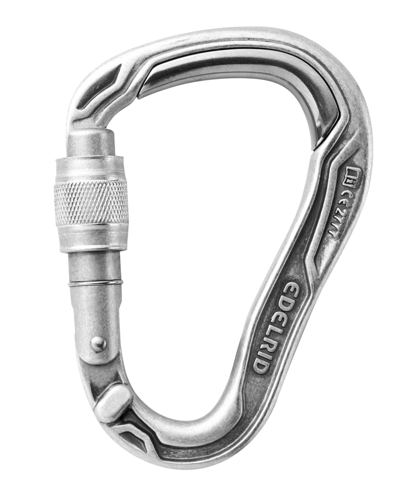 Edelrid HMS Bulletproof Screw ECO – robust HMS biner all purpose
