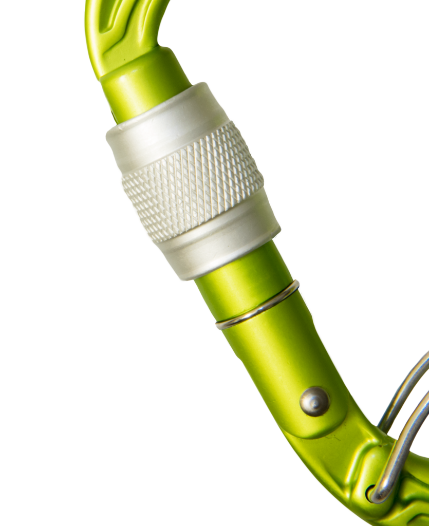 Edelrid HMS Bulletproof Screw FG – robuster HMS-Karabiner zum Sichern