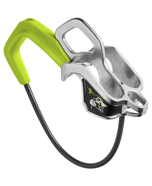 Edelrid Mega Jul – dispositivo di assicurazione e discensore in acciaio inossidabile
