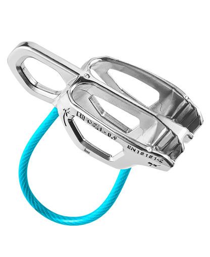 Edelrid Nano Jul – lightweight belay device for thin half &amp; twin ropes