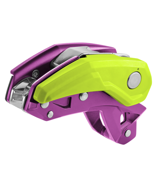 Edelrid Pinch – assicurazione con frenata assistita e attacco diretto all'imbracatura