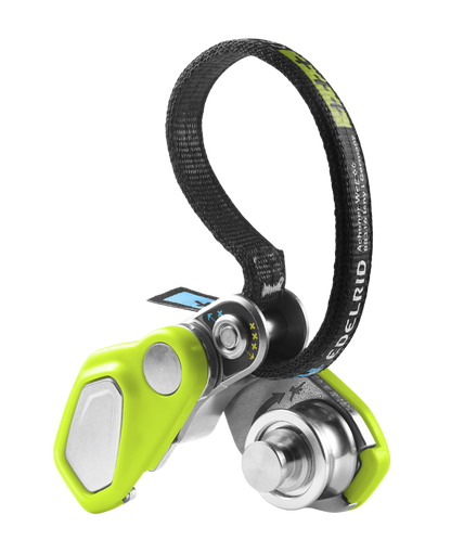 Edelrid OHMEGA – compact brake assistant for safer, softer belaying