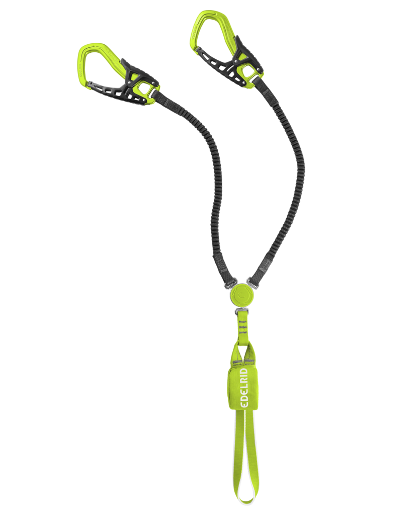 Edelrid Cable Comfort Tri – Set da ferrata premium con snodo girevole a tripla articolazione