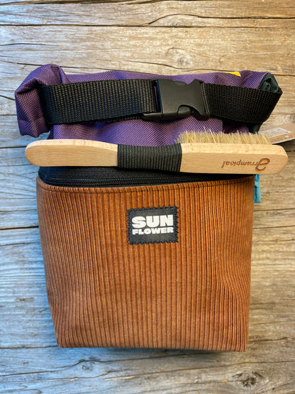 Boulder Chalkbag - Handmade by Sunflower Organic- Unique pieces!
