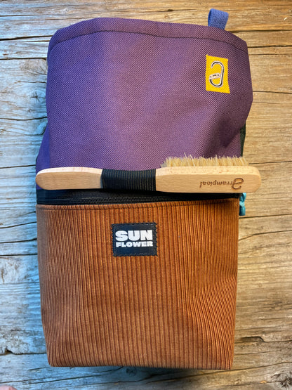 Boulder Chalkbag - Handmade by Sunflower Organic- Unique pieces!