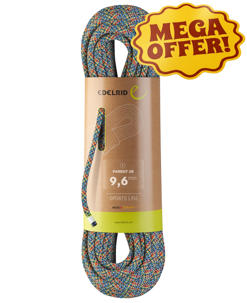 Edelrid Parrot 2R 9.6 - Eco Friendly All-round Rope