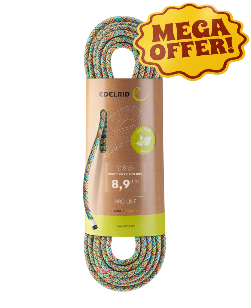 Edelrid Swift 48 2R Eco Dry 8.9 - Reduced Footprint Pro Rope